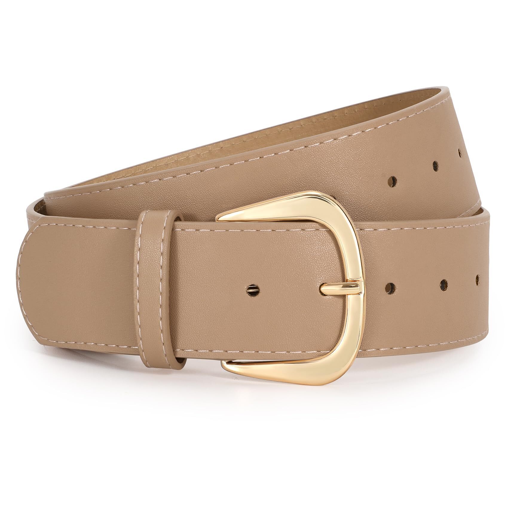 2647 Women Wide Leather Belt Women Fashion Wide Belt For Dresses Jeans Ladies